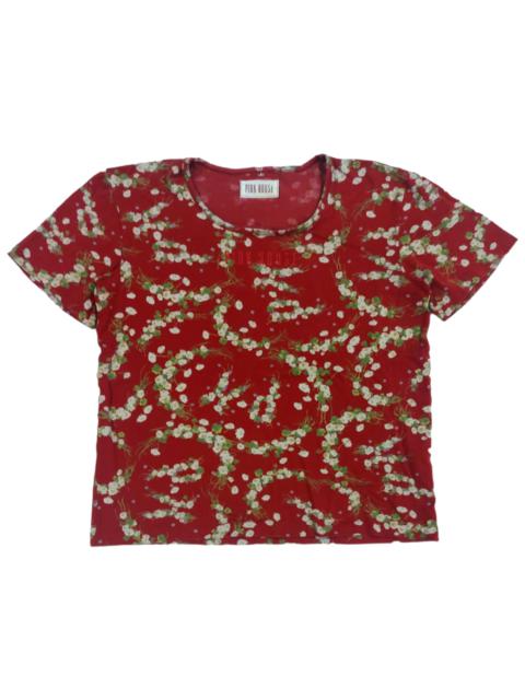 Other Designers Japanese Brand - RARE! VTG PINK HOUSE KARL HELMUT DISTRESSED FLORAL OVP