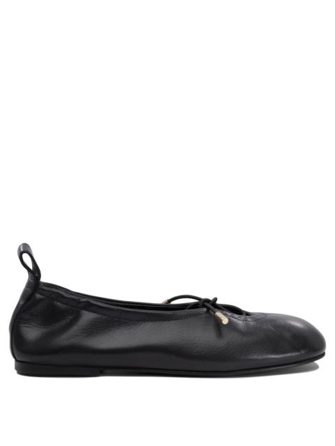 Other Designers Alohas "rosalind" Leather Ballet Flats
