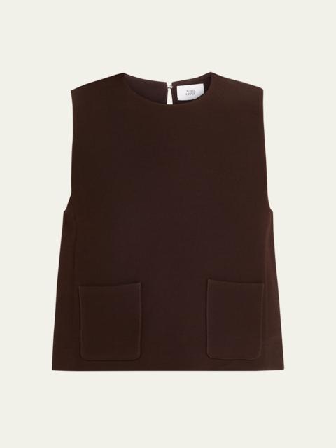 ADAM LIPPES Ludlow Sleeveless Crop Top