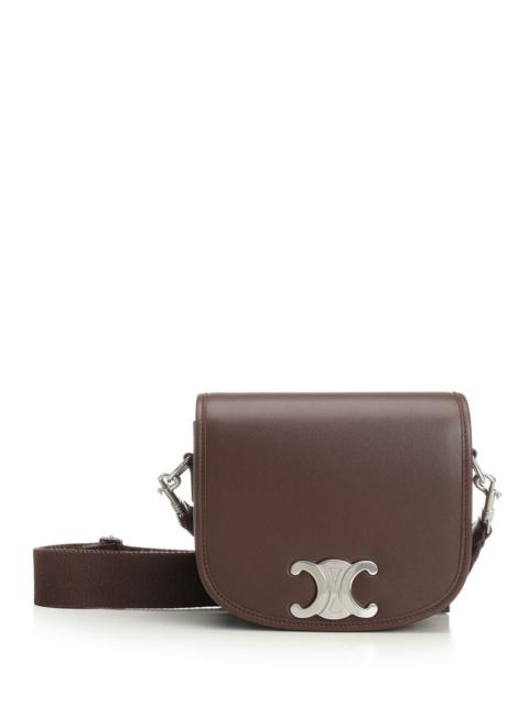 CELINE Celine Men "Triomphe" Small Crossbody Bag