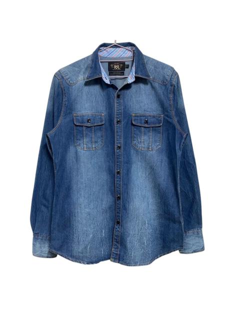 Double RL Denim Work Shirt