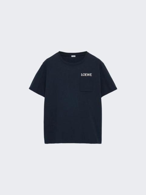 Loewe Relaxed Fit T-shirt Dark Navy Blue