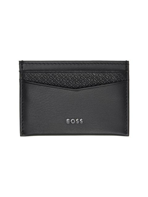 BOSS Black Goat Leather Card Holder
