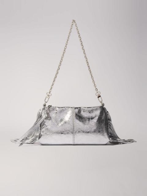 maje Miss M leather clutch bag