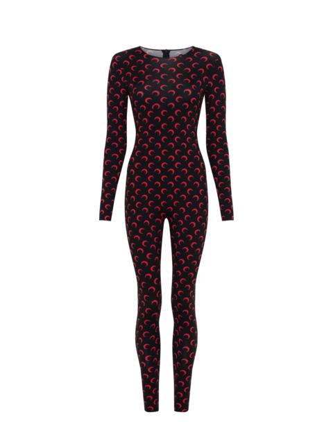 Marine Serre Moon Printed Jersey Catsuit