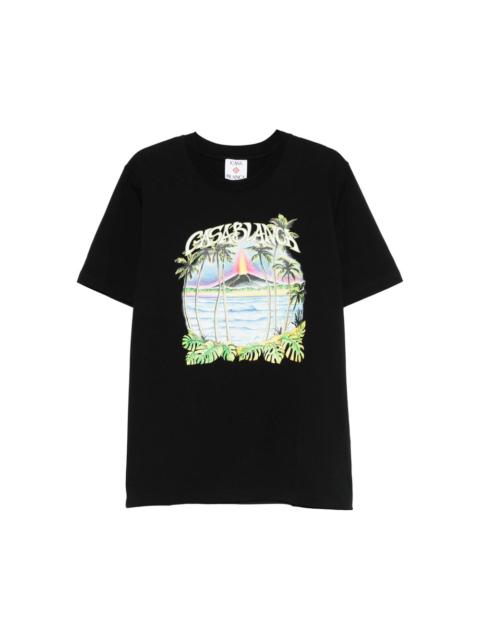 CASABLANCA Casablanca Black T-Shirts & Vests - T-Shirts Men