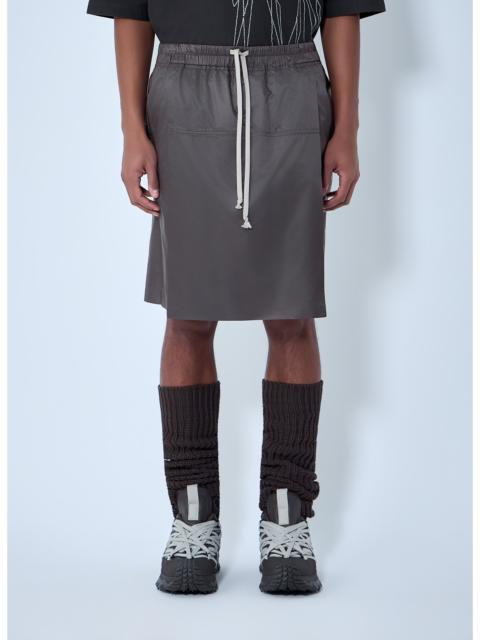 Moncler Moncler + Rick Owens Men Drawstring Midi Kilt Shorts