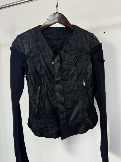 Rick Owens Rick Owens Black Biker Leather Jacket