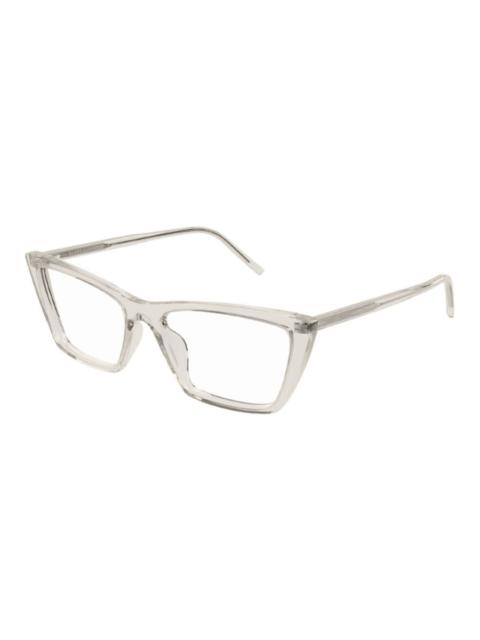SAINT LAURENT Saint Laurent Ladies Black Cat Eye Eyeglass Frames SL737MICATHINOPT 004