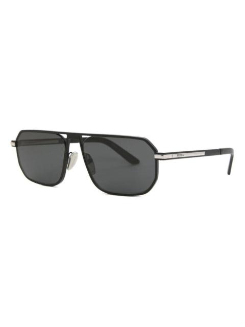 Prada Prada Dark Grey Square Men's Sunglasses PR A53S 1BO5S0 59