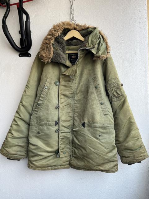 AVIREX ALPHA INDUSTRIES N-3B BOMBER FLIGHT JACKET USA