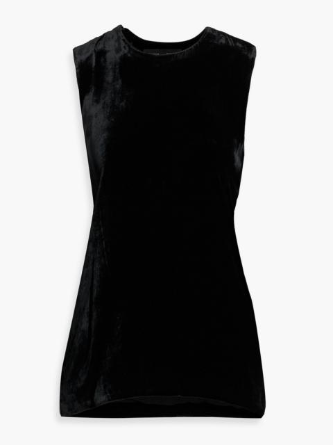 Proenza Schouler Joyce velvet top