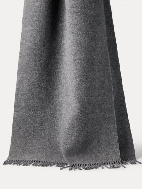 Brunello Cucinelli Hooded wool and cashmere knit scarf