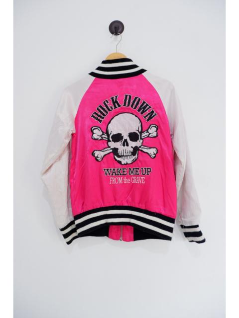 Hysteric Glamour Vintage Dig Deep Embroidered Skull Sukajan Jacket
