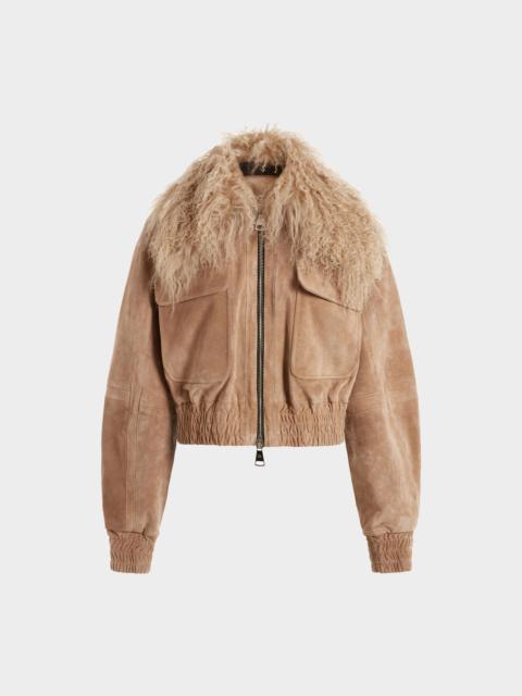 16ARLINGTON CIE JACKET IN SUEDE