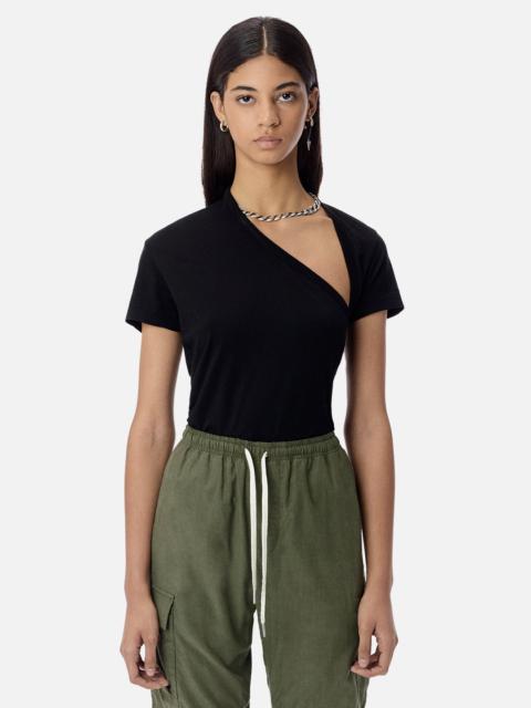 John Elliott SUPIMA ASYMMETRICAL TEE