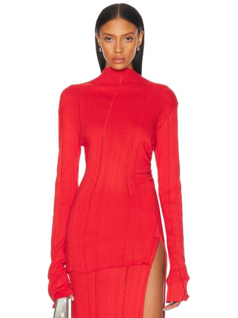 JADE CROPPER Long Sleeve Top