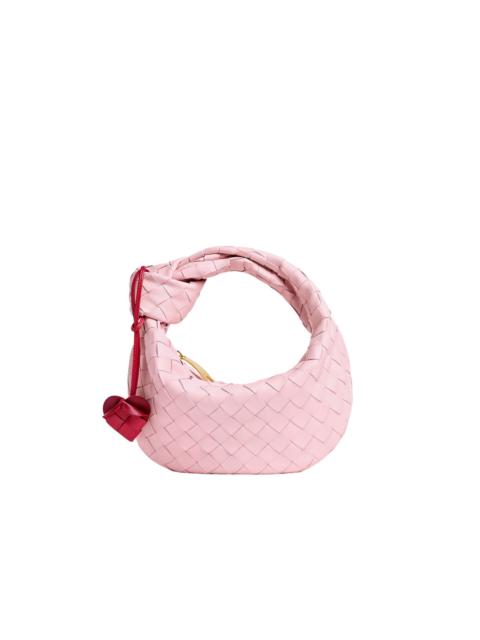 Bottega Veneta BOTTEGA VENETA Mini Jodie $3300 Rose Petal/Lipstick Leather