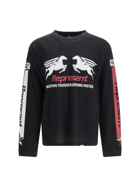 REPRESENT Represent Mesh Pegasus Long Sleeve T-shirt