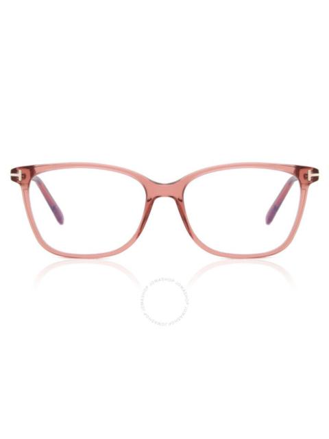 TOM FORD Tom Ford Demo Square Ladies Eyeglasses FT5842-B 074 54