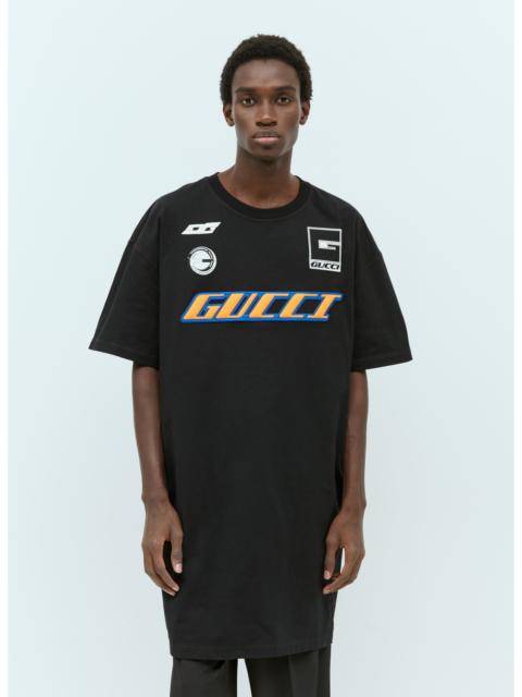 GUCCI Gucci Men Logo Emblems T-Shirt