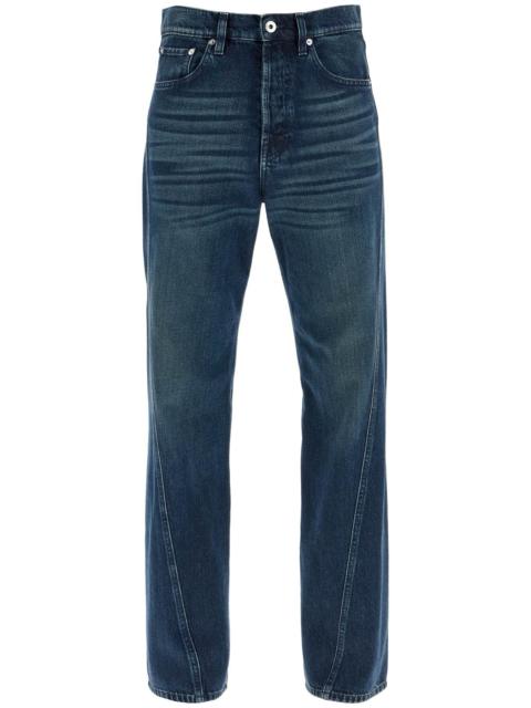 Lanvin Jeans With Twisted Seams Men