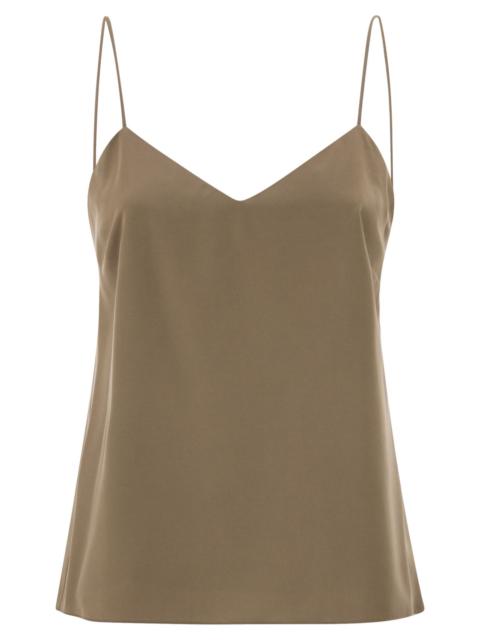 Max Mara Maxmara Women Mxmunghia - Silk Canvas Top