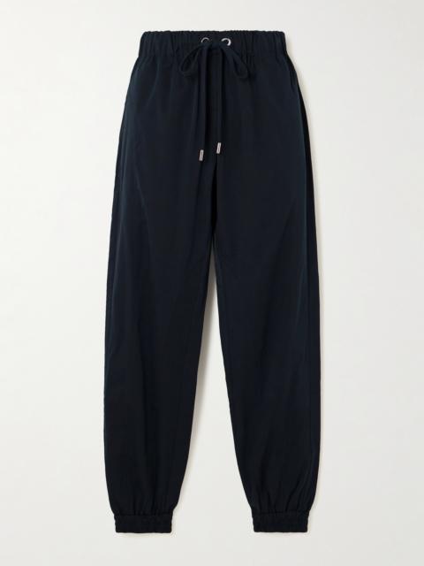 SA SU PHI Valentina Cotton And Silk-blend Tapered Track Pants