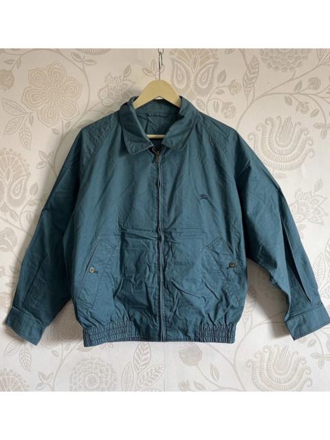 Other Designers Burberry × Vintage - Vintage Burberrys Classic Light Sweater Bomber Jacket