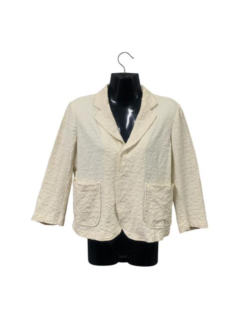 Comme Des Garçons AD2008 Embossed Floral Jacket