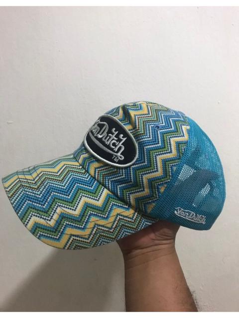 Vintage - Y2K Von Dutch Print Trucked Hat