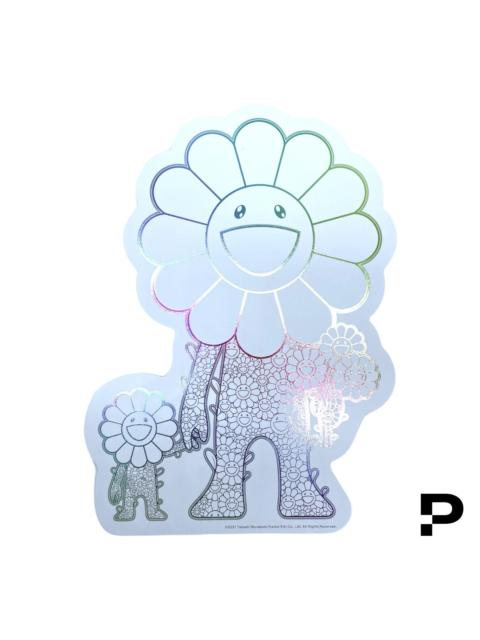 Other Designers Takashi Murakami Flower Parent & Child Card - White