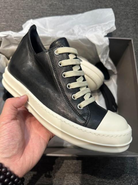 Rick Owens Rick Owens Black Sheepskin Converse Low Sneakers