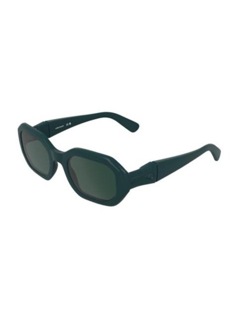 Longchamp Longchamp Green Geometric Ladies Sunglasses LO794S 303 52