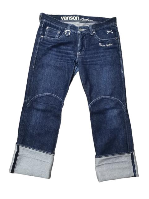 Other Designers Vintage - Vintage Vanson Leathers Denim