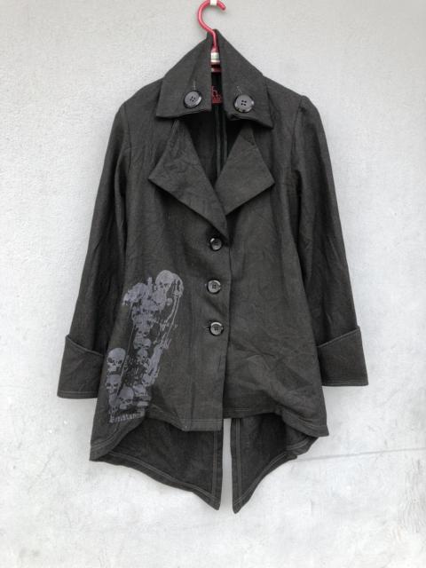 Other Designers Skulls - H.Anarchy Skull Printed Fish Tails Jacket Women