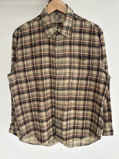 Other Designers Kansai Yamamoto - Kansai Jeans Flannel Shirt