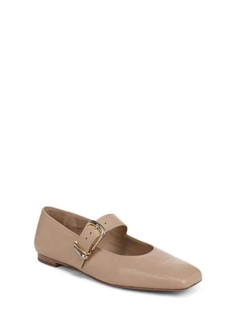 Vince Vince Daniela Mary Jane Flat in Warm Almond at Nordstrom
