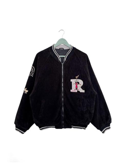 Other Designers Cartoon Network - Vintage 90s Rocky Rabbit Fleece Varsity Jacket