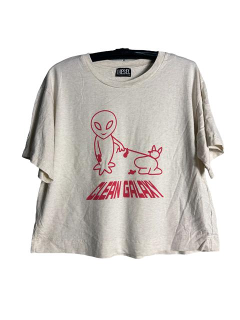 🔥RARE🔥Diesel Pop Art OVP Oversized Crop T-shirt