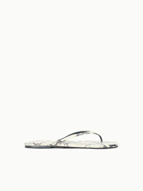 STAUD STAUD FREJA THONG WHITE SNAKE
