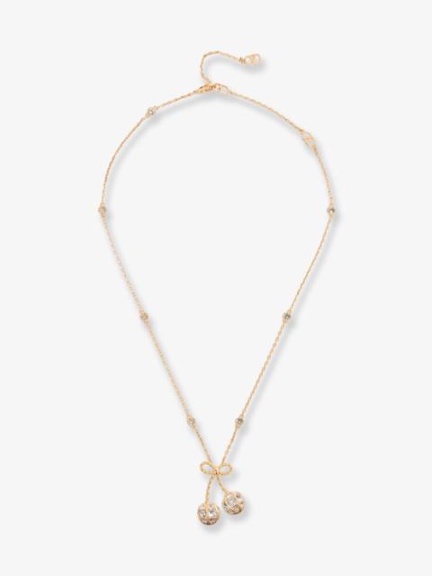 Valentino Valentino Garavani Women Cherrifyc Metal Necklace With Swarovski Crystals