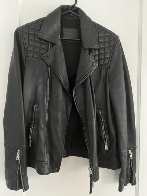 Other Designers Allsaints - Allsaints Taro Leather Biker Jacket