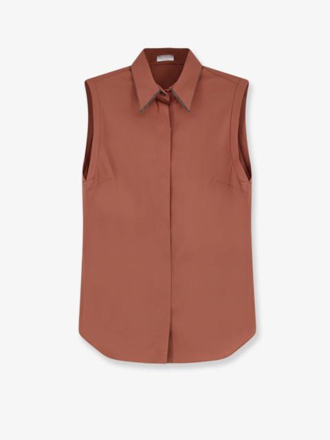 Brunello Cucinelli Brunello Cucinelli Cotton Blend Shirt