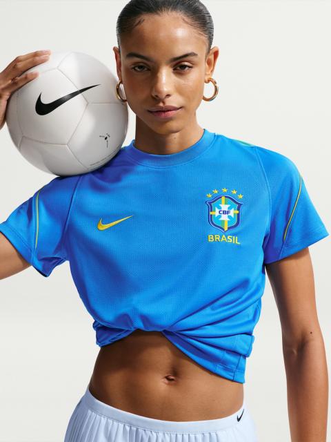 Nike Brazil Strike Women's Nike Soccer Dri-FIT Short-Sleeve Top