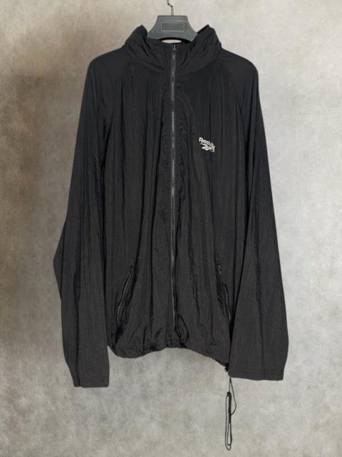Other Designers Vintage - 90s Rebook crumpled nylon windbreaker jacket