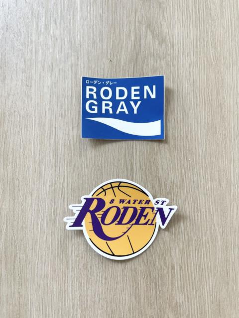 Japanese Brand - Roden Gray Japanese Inspired Stickers Bindle