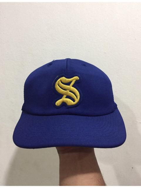 Other Designers Japanese Brand - 🔥Vintage🔥 “S” Embroid Homerun Yamaguci Japan Baseball Team