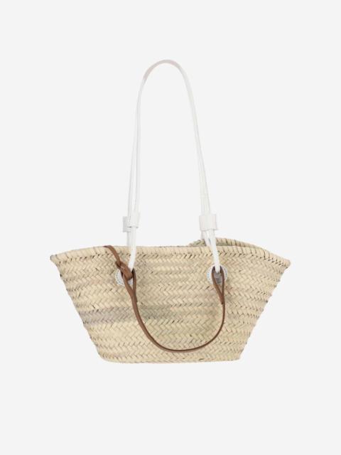 Other Designers Filippo Catarzi Straw Bag With Logo