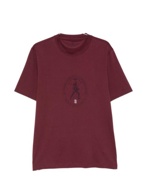 Brunello Cucinelli Brunello Cucinelli Men Logo Cotton T-Shirt